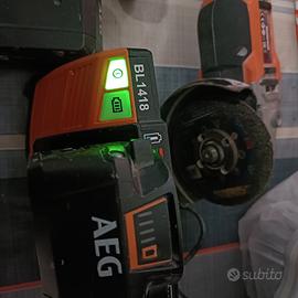 trapano e smerigliatrice AEG