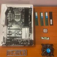 Bundle I3, ASRock H270 PRO4, RAM 32GB, M2 128GB