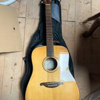 Chitarra acustica sx custom nuova