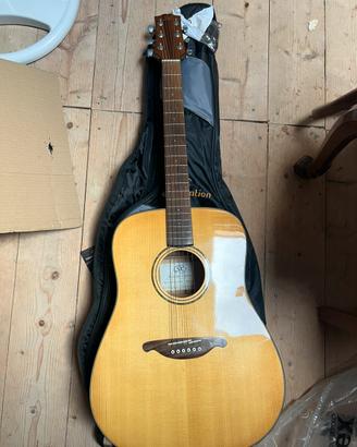 Chitarra acustica sx custom nuova