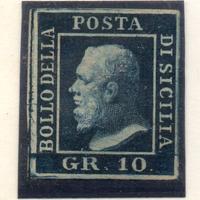 SICILIA il n. 12 senza gomma. RAYBAUDI