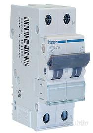 coppia Interruttore  magnetotermico MYN516+MYN510