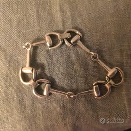 Bracciale Vintage horsebit in argento massiccio 