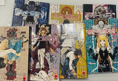 Lotto Manga Death Note Vol. 1, 2, 3, 4, 5, 6, 7