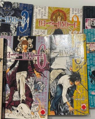 Lotto Manga Death Note Vol. 1, 2, 3, 4, 5, 6, 7