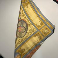 Foulard Etro La via del té vintage 100% seta