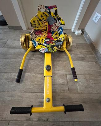 Hoverboard con gocart