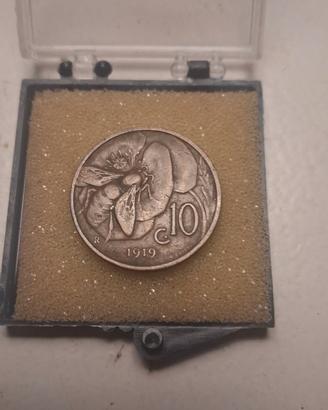 10 centesimi 1919 Ape.