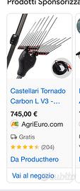 Abbacchiatore Castellari Tornado Carbon L V3