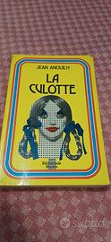 Libro di Jean Anouilh- La culotte 
