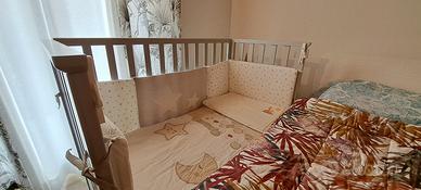 Lettino Azzurra Design Contact completo accessori