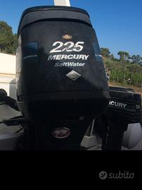 Mercury optimax 225 hp 2 tempi + Mercuri 9.9 2