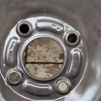 4 Cerchi in ferro 15" originali FORD + Gomme 195/5