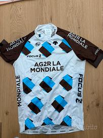 Maglia ciclismo AG2R La Mondiale vintage Descente