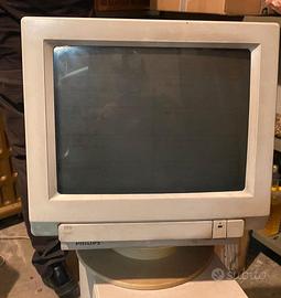 Monitor Philips svga schermo per pc computer