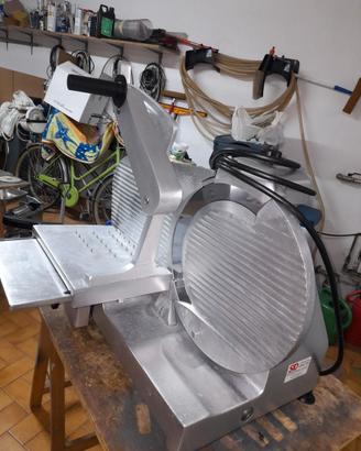 Affettatrice verticale CE 380V MANCONI lama 35cm