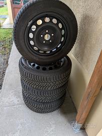 pneumatici invernali  205 55 16 con cerchi