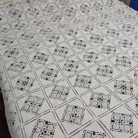 coprimaterasso matrimoniale a uncinetto 