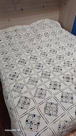 coprimaterasso matrimoniale a uncinetto 