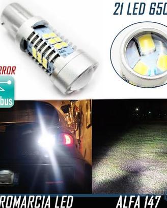 Lampadina RETROMARCIA LED per Alfa Romeo 147 P21W