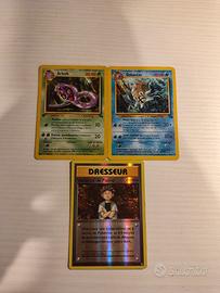 Carte Pokemon prima edizione 