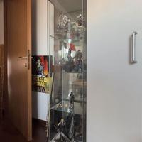 2 vetrine IKEA DETOLF bianche.