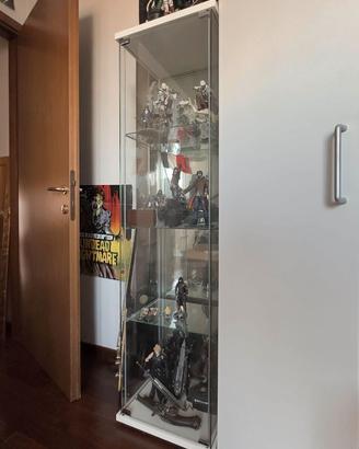 2 vetrine IKEA DETOLF bianche.