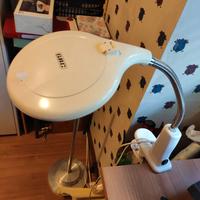 Lampada GBC con lente 3 diottrie e clip