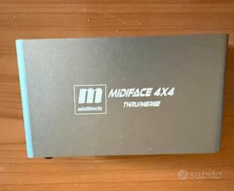 Miditech MIDIface 4x4 thru/merge