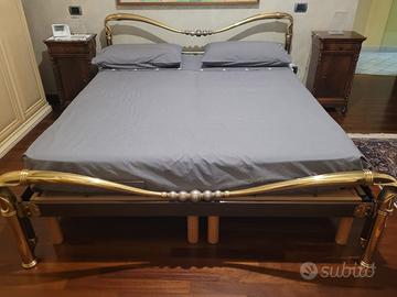 Letto in ottone Lipparini