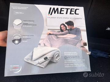 IMETEC CaldoPlaid Adapto 180x140 – NUOVO MAI USATO
