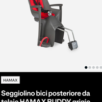 Seggiolino per bicicletta HAMAX