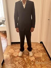 Abito Cerimonia Uomo Pantalone/Giacca/Gillet Blu48