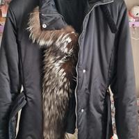 Giacca Sportmax  imbottita con collo di volpe