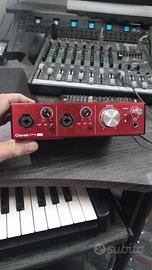 scheda audio focusrite Clarett 2pre