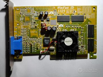 Scheda video vintage Leadtek winfast 3d s325 32mb