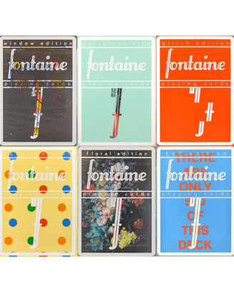 Fontaine Cards Set completo “FUTURE” 6 su 6