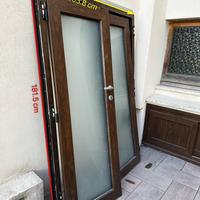 Portafinestra in PVC con serratura