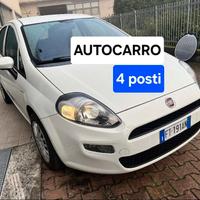 FIAT PUNTO VAN 1.3 AUTOCARRO 4 POSTI - Km 77.000