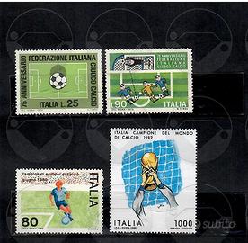 ITALIA francobolli serie: SPORT-CALCIO 1973-2001
