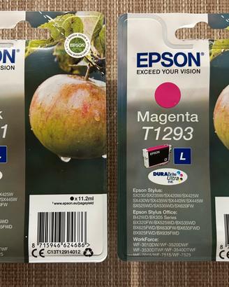 Coppia cartucce Epson (T1291, T1293)