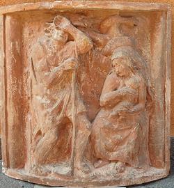 Strazzabosco, Cacciata Ede, Scultura 1944