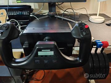 Logitech saitek yoke flight 