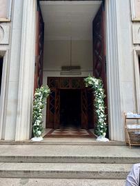 Arco fiori matrimonio