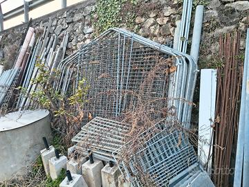 SERRA CON PROFILO TUBOLARE ZINCATO