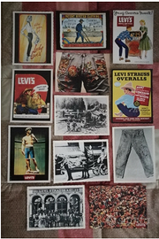 cartoline collezione The Historic Expo of Levi's