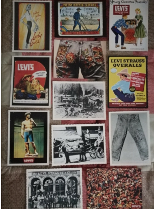 cartoline collezione The Historic Expo of Levi's