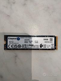 SSD Kingston NVME da 500GB