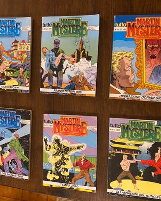 Set Nr. 6 fumetti tutto Martin Mystere