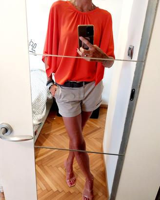 Blusa Zara maniche kimono